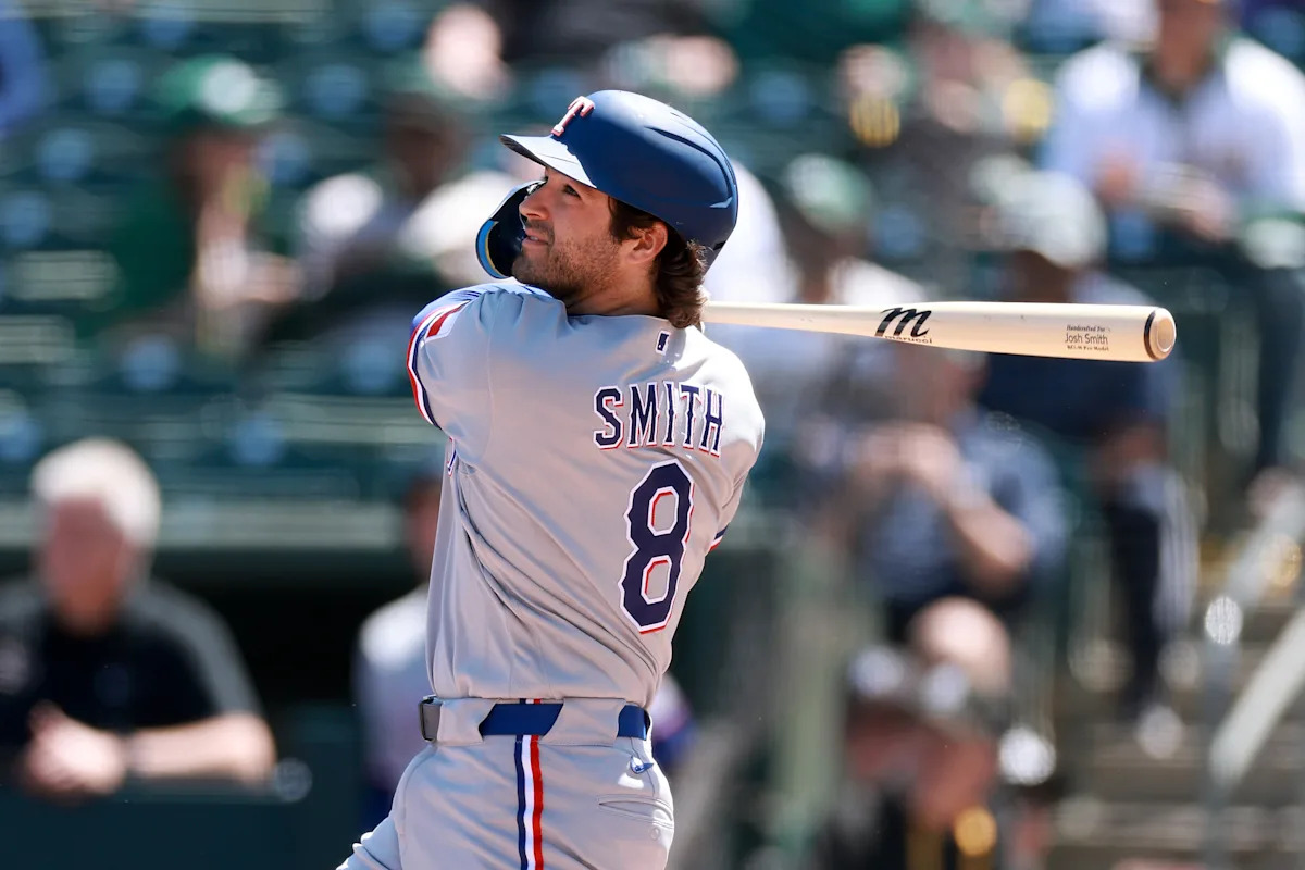 Rangers 2B Josh Smith will be hospitalized at least a week with viral meningitis creates buzz