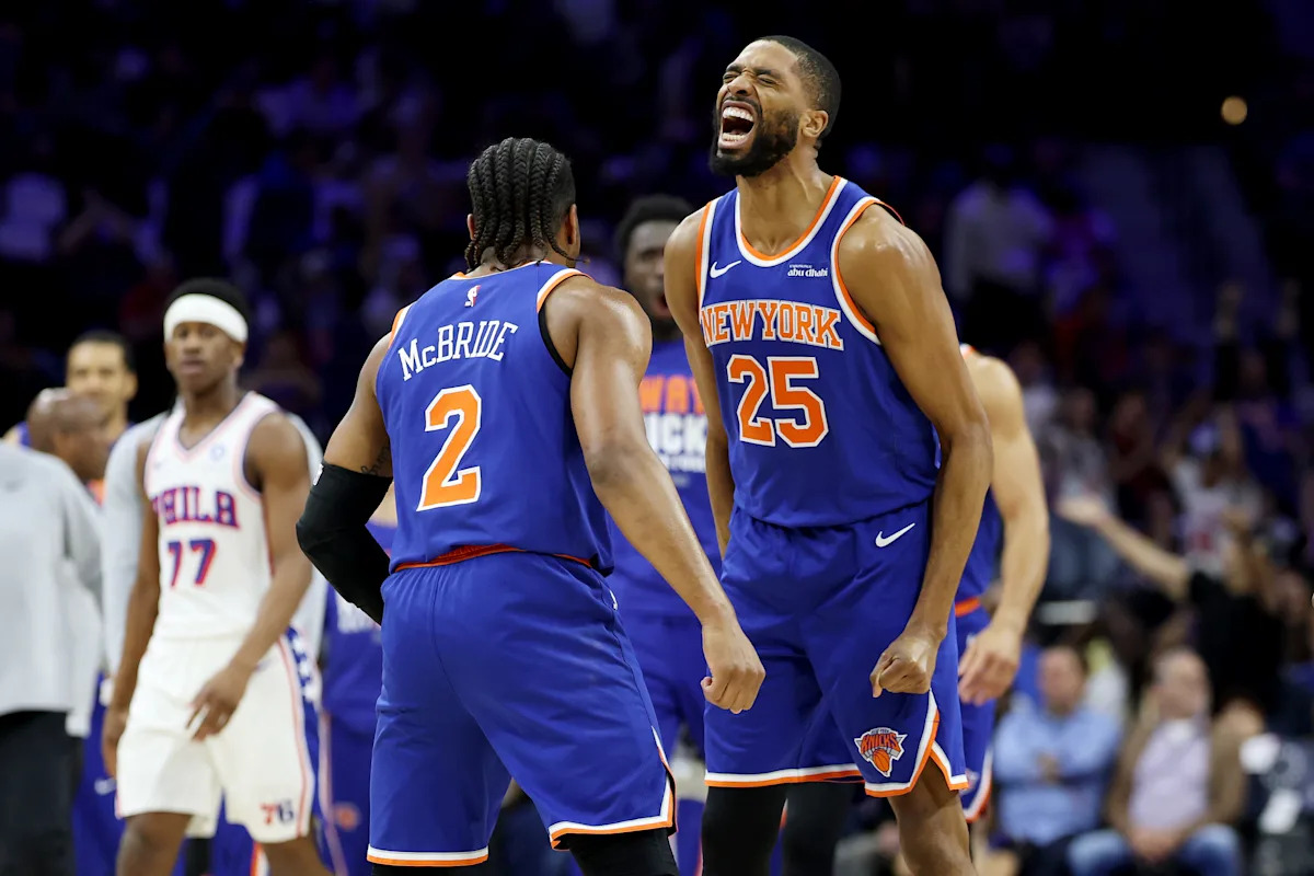 Knicks torch 76ers with record-tying effort from 3, and complete a dominant sweep creates buzz
