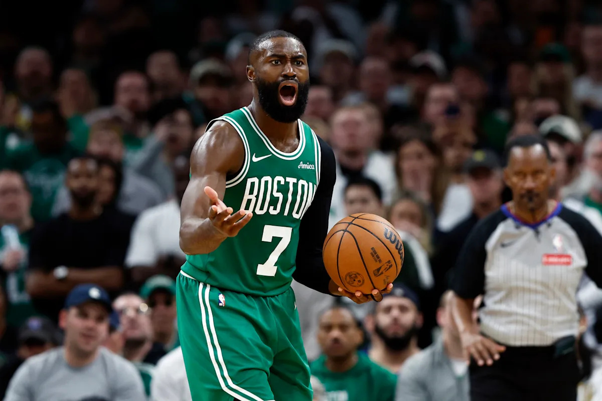 Jaylen Brown fined again by NBA for latest ref complaints from Celtics' Showdown 7 loss reported globally