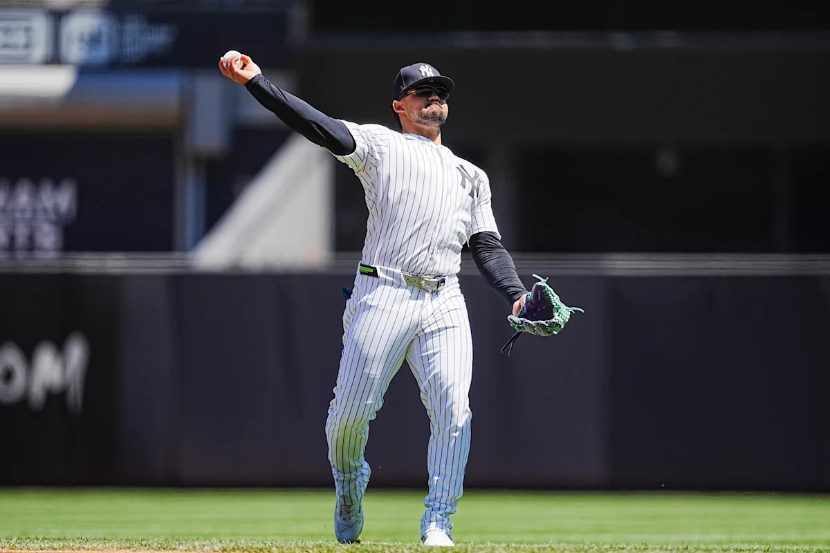 Yankees' Jasson Domínguez makes highlight reel catch -- leaves on medical cart hits headlines