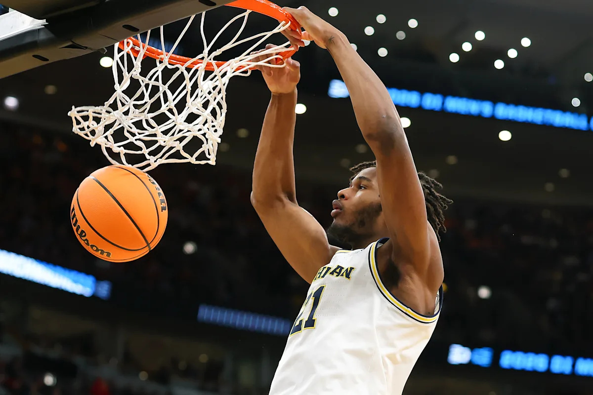 Michigan forward Morez Johnson Jr. announces he'll remain in 2026 NBA Draft making waves