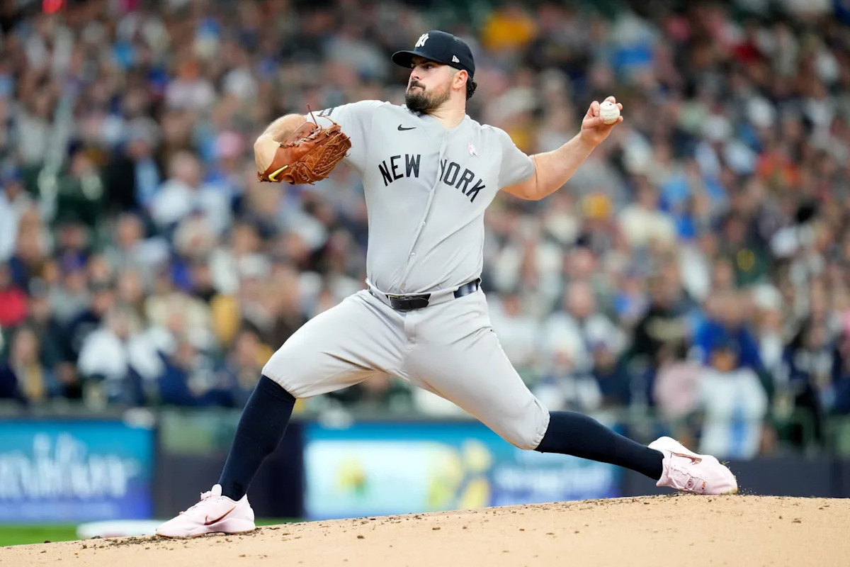Yankees' Carlos Rodón struggles in 2026 debut -- Brewers Triumphant outcome on walk-off homer hits headlines